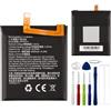 E-yiiviil Batteria di ricambio APP00317 compatibile con Caterpillar Cat S62 PRO con strumenti