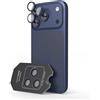 CoverStyle® - HyperLens 3D® - per iPhone 17 Pro/Max - Pellicola Fotocamera in Zaffiro e Alluminio - Blu