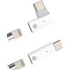 zoyuzan Adattatore Lightning a USB C per Apple Pencil 1 Generazione (2 Pack) Accessori Tipo C Caricatore Convertitore per iPad USB-C Connettore Adapter