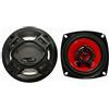Belson BSS-425FB-Set di altoparlanti coassiali a 2 Vie, 80 W, colore: nero