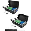 iYueMps 1 coppia maschio + femmina connettore per scheda terminali di Breakout, D-SUB DB15, 3 file VGA 3+9 15 pin