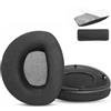 HTINDUSTRY Cuscinetti e Archetto di Ricambio Compatibile con Sennheiser HDR160 / HDR170 / HDR180 / RS160 / RS170 / RS180 Cuffie Wireless Cuscinetti con Tessuto Traspirante