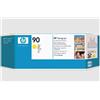 HP Hewlett Packard HP 90 - Gelb - Druckkopf mit Reiniger - für DesignJet 4000, 4020, 4500, 4520; DesignJet Scanner 4520