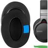 GEEKRIA Cuscinetti auricolari di ricambio Geekria PRO con gel refrigerante extra spesso, compatibili con Sony MDR-1ABT, MDR-1RBT, MDR-1RNC, cuscinetti (Nero)
