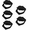 OTOTEC 5 x USB Webcam Privacy Shutter Protegge Lens Cap Cover Proteggi Privacy e Sicurezza per PC Computer Laptop Nero