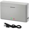 Hsupez Caricabatterie per DJI Action 3/4, carica 2 batterie con cavo dati da 1 m e custodia di ricarica per Osmo Action 4