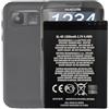MUKUZI Batteria compatibile con Brondi Amico Chic, Ci Sento, smartphone sicuro (ricambio per BL-4D)