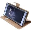 ebestStar - Cover Compatibile con Sony Xperia XA2 Ultra, XA2 Ultra Dual (2018) Custodia Portafoglio Pelle PU Protezione Libro Flip, Dorato [Apparecchio: 163 x 80 x 9.5mm, 6.0'']
