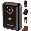 Vida IT Mini Power Bank USB C 10000mAh per iPhone 11 12 13 14 SE XR Batteria Esterna per Cellulare Samsung A33 Huawei Xiaomi Redmi Caricatore Portatile Ricarica Rapida Batteria per Gilet Giacca PD/QC
