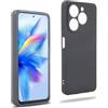REY Cover in Gel TPU Nera per BLACKVIEW Shark 9 5G, Ultra Sottile 0,33 mm, Morbido Flessibile, Custodia Silicone