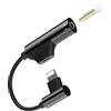 zoyuzan Adattatore Auricolare iPhone(2 in 1)lightning a 3.5 mm Jack Accessorio Certificato Apple MFI Caricabatterie per Cuffie Presa Cavo per 14 13 12 11 Pro Max 7 8 Plus X SE XS XR Ipad Air Auto Ausiliaria