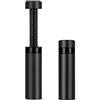 HSLPSM Graphics Card Holder, GPU Holder, Alluminio, Height-Adjustable, Graphics Card Base, Black GPU Support (nero, 50 mm-80 mm)
