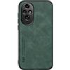 Kepuch Silklike Cover per Honor 200 Pro - Custodia Case Piastra Metallica Incorporata - Verde