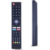 RYQIF Versione vocale Telecomando di ricambio adatto per telecomando chiq Changhong SABA Smart TV L32H7S SA40S67A9 L40H7A L50H7A U55IP7UHD U58H7A U65H7S