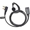 UAYESOK Auricolare di sicurezza a 2 pin G Ring Walkie Talkie con microfono PTT per Baofeng UV-5R 888S H777 UV-82 Kenwood Protalk Retevis RT24 RT27 RT3 2 vie Radio Earhook Guard auricolare