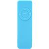 Goshyda Lettore MP3, Scheda di Memoria 64G Massimo 180 mAh Batteria Senza Perdita di Suono Decodificato Mini Lettore Musicale Tascabile per Studenti Che Corrono in Viaggio(Blu)