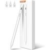 HATOKU Pencil 1.Generation per iPad 2018-2025, 15Min. di Carica Completa e Rifiuto del Palmo, Penna Stilo ad Alta Precisione con Aspirazione Magnetica per iPad 6-11, Air3-5/M2/M3, Pro11/12.9/13 M4, Min5-6