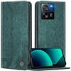 FMPCUON Compatibile con Xiaomi 13T Pro/Xiaomi 13T/Xiaomi Redmi K60 Ultra Cover, Flip case Custodia Portafoglio in Pelle Slot [Chiusura Magnetica] Cover per, Verde