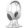 Likesing Supporto per cuffie, Porta cuffie da scrivania in acrilico, Supporto cuffie da tavolo per tutte le dimensioni, Appendi cuffie da scrivania per Over Ear Cuffie da gioco AirPods Max