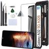 RongZy Schermo LCD per 6.5 Samsung Galaxy A32 5G A326B Sostituzione Display Digitizer Assembly Vetro di Ricambio Touch Screen con Strumenti(Nero con Cornice)