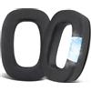 SOULWIT Cuscinetti Auricolari di Ricambio Cooling-Gel per Cuffie Beyerdynamic DT100/DT102/DT108/DT109/DT150/DT190, Cuscini Auricolari con Tessuto in Seta Ghiacciata-Nero