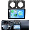 Roinvou 4+64G Schermo Autoradio per Nissan Qashqai j10 2006-2016 CarPlay Android Auto, 9 Pollici Incell Touchscreen Android 15 Stereo Auto con GPS Bluetooth EQ WIFI RDS FM SWC Telecamera Posteriore