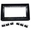 Sound Way Kit Montaggio Autoradio, Mascherina 9 pollici su predisposizione 2 DIN