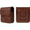 WFCKPQF Sacchetto Clip da Cintura Telefono Pelle Compatibile con Samsung Galaxy Z Flip 6/5/4/3/2/5G, Custodia Cellulare Cintura Uomo Borsello Porta Cellulare Compatibile con Huawei Pocket 2/Motorola RAZR 5G