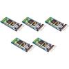 TECNOIOT 5pcs HC05 Integrated Bluetooth Module Wireless Serial Port Module HC05