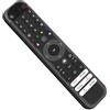 VINABTY Telecomando di Ricambio applicabile per TCL 43V6C 50V6C 55V6C 65V6C 75V6C 58P635 55T6C 65C745 43T7B 43V6B 50V6B 55V6B 65V6B 75V6B 85T7B UHD Smart LED TV,Senza funzione vocale