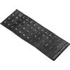 PATIKIL Portoghese Tastiera Layout Adesivi, 2pz Universale Tastiera Sostituzione Copertura per Notebook Desktop Computer, Nero Sfondo Bianco Scritte