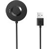Chofit Caricabatterie compatibili con caricabatterie Realme Watch S Pro, cavo di ricarica da 100 cm, cavo di alimentazione USB, nero