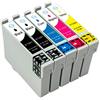 ESMONLINE Set di 5 cartucce compatibili in sostituzione per Epson T1285 per Epson Stylus Office BX-305 S-22 SX-125 SX-130 SX-230 SX-235 SX-420 SX-425 SX-430 SX-435 SX-438 SX-40 SX-40 5