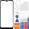 Duotipa Riparazione del vetro frontale in vetro compatibile con Xiaomi Redmi Note 8T con strumenti (No LCD Screen).