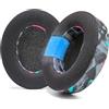 WC FreeZe Studio Pro - Cuscinetti auricolari in gel rinfrescante per Beats Studio Pro di Wicked Cushions | Non adatti ad altre cuffie Beats | Schiuma migliorata, adesivo più forte | 90's Black