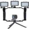 Suptig Impianto di immersione, montaggio per scarpe fredde, luci impermeabili Quick Plug Mount compatibile per Gopro Hero 13 Hero 12 Hero 11 Hero 10 Hero 9/8 Hero 7/6/5, Suptig Light, Dome Smart Phone