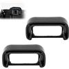 NIYATA 2 mascherine oculari per fotocamera Sony A6700/A7CR/A7CM2 Micro obiettivo singolo fotocamera Alpha A6700 ILCE-6700 APS-C, fotocamera sostituisce Sony FDA-EP20 Eyecup, accessori di protezione del