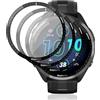 Teenrpov Pellicola Protettiva per Garmin Forerunner 965, 3 Pezzi Anti Graffio Soft Film [Non Vetro], per Garmin Forerunner 965 3D Flessibile Anti-Impronte Protezione Schermo