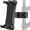 WINOK Supporto per tablet, tapis roulant, cyclette, supporto per tablet, girevole a 360°, supporto per tablet fai da te, per spinning, microfono, da scrivania, per smartphone e lettori elettronici da