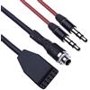 Keple Cavo Adattatore per Autoradio Ingresso AUX kit Montaggio Compatibile con B M W X3 (2004-2010) Mini Cooper (2002-2006) / Mini Cooper S (2005) Cavo Audio Adattatore 3.5 mm Maschio AUX cavo 1m