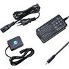 DSTE DE DSTE DMW-AC10 DMW-DCC8 AC alimentatore di rete DR-BLC12 batteria fittizia kit compatibile con Panasonic DMW-BLC12 Lumix DMC-G7 DMC-FZ1000 V-LUX4 Leica Q Camera