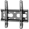 N NEWTOP Supporto per TV da 23 a 42 pollici Sottile Resistente da Parete Fisso Monitor Plasma Televisore Compatibile Vesa 75x75, 100x100, 200x100, 200x200 Capacità di Carico 45kg Acciaio Nero