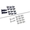 Gintai Kit di 12 Viti Montaggio Hexagonal Plum per dell XPS 9343 9350 9360 7590 9550 9560 9570 Precision 5510 5520 5530 5540/ XPS 7390 9300 9305 9310 9315 9370 9380 9500 Bottom Cover Screws
