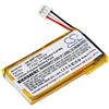 TECHTEK Batteria 180mAh compatibile con [Sennheiser] ADAPT 230 Mono, D10, DW Office, DW Office ML, Pro 1, Pro 2, 30, Pro1, Pro2, Pro2 ML, SD Pro1, DW-Reihe, DW10, DW20, D FBA