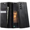 CaseMe Cover per Samsung Galaxy S21 FE 5G Custodia a Libro Pelle Premium RFID Protezione Portafoglio Magnetica Porta Carte Supporto Flip Case per Samsung Galaxy S21 FE 5G 6.4'' - Nero