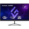 ViewSonic VX2758A-2K-PRO-3 Monitor Gaming 27 pollici 2K QHD 240Hz, IPS, 1ms MPRT, Compatibile con FreeSync Premium, G-Sync, Doppio HDMI & DP, HDR10, Senza Sfarfallio