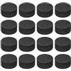sourcing map 16 piedini isolanti per altoparlanti su un lato, 20 mm x 10 mm, in schiuma antiscivolo, per assorbire gli urti, base per amplificatore, per altoparlanti HiFi Home Theater, colore: nero