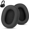 Wzsipod Cuscinetti Auricolari a per Sony WH-1000XM6(WH1000XM6)-Nero | per wireless WH-1000XM6 con cancellazione del rumore,Realizzato con morbida pelle proteica e schiuma memory ad alta densità.
