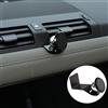 DIYUCAR Supporto universale per auto con rotazione a 360 ° per LR Defender 90 110 2020 2021 Supporto per cellulare di navigazione per iPhone 12 11Pro Max Xs Xr, Samsung Galaxy (nero)