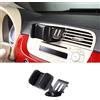 METYOUCAR Supporto per auto per bocchetta di ventilazione auto per Fiat 500 2010-2015 Supporto per telefono GPS Accessori